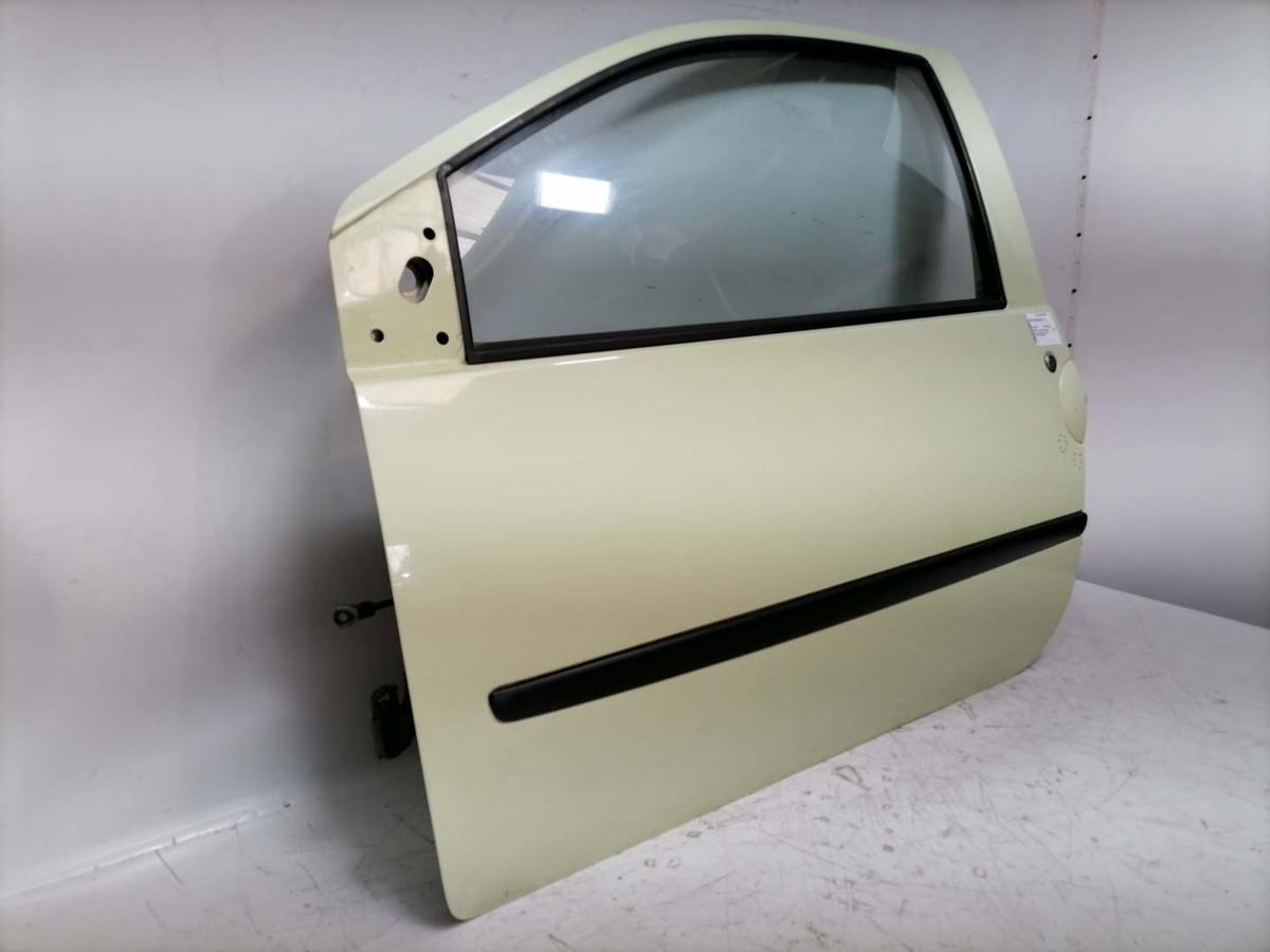 Renault Twingo 2 original T&uuml;r links Fahrert&uuml;r OVF91-Vert Rainette BJ09